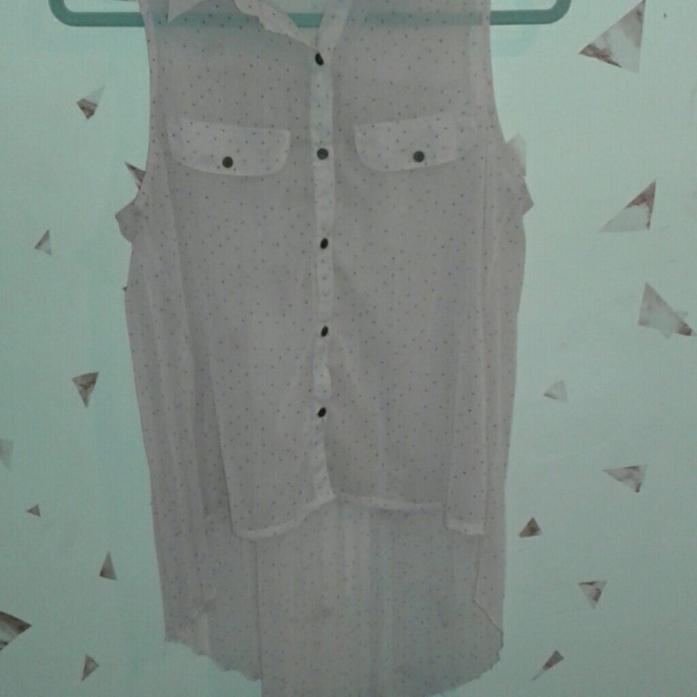 Pink Polka Dotted Tank